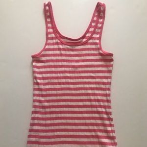 Old Navy Tami Pink Stripe Tank Top